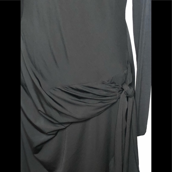 Studio M Round Neck•Pullover•Side Hip Tie Dress - Picture 3 of 6